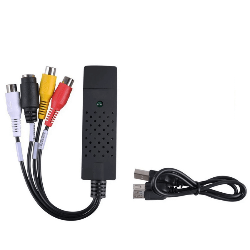 Digitale Video Converter Cassette naar Computer USB Capture Adapter voor Videobewerking en Archivering Thuisgebruik | Sulvida