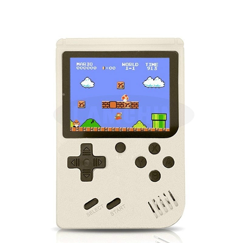 Retro Gameconsole met 400 Games TV-aansluiting Draagbaar Oplaadbaar Vintage Arcade Gaming Nostalgie Spelcomputer | Sulvida