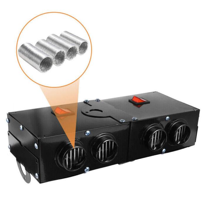 Elektrische Autoverwarmer 500W 12V voor Snelle Opwarming Ontwaseming Voorruit Autoraam Winterveiligheid | Sulvida