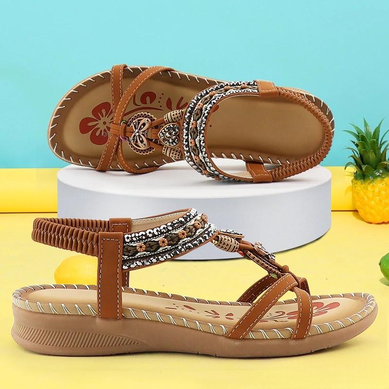 Orthopedische Damessandalen met Stability+ Zool Anatomische Voetsteun Zomerschoenen Antislip Sandalen | Sulvida