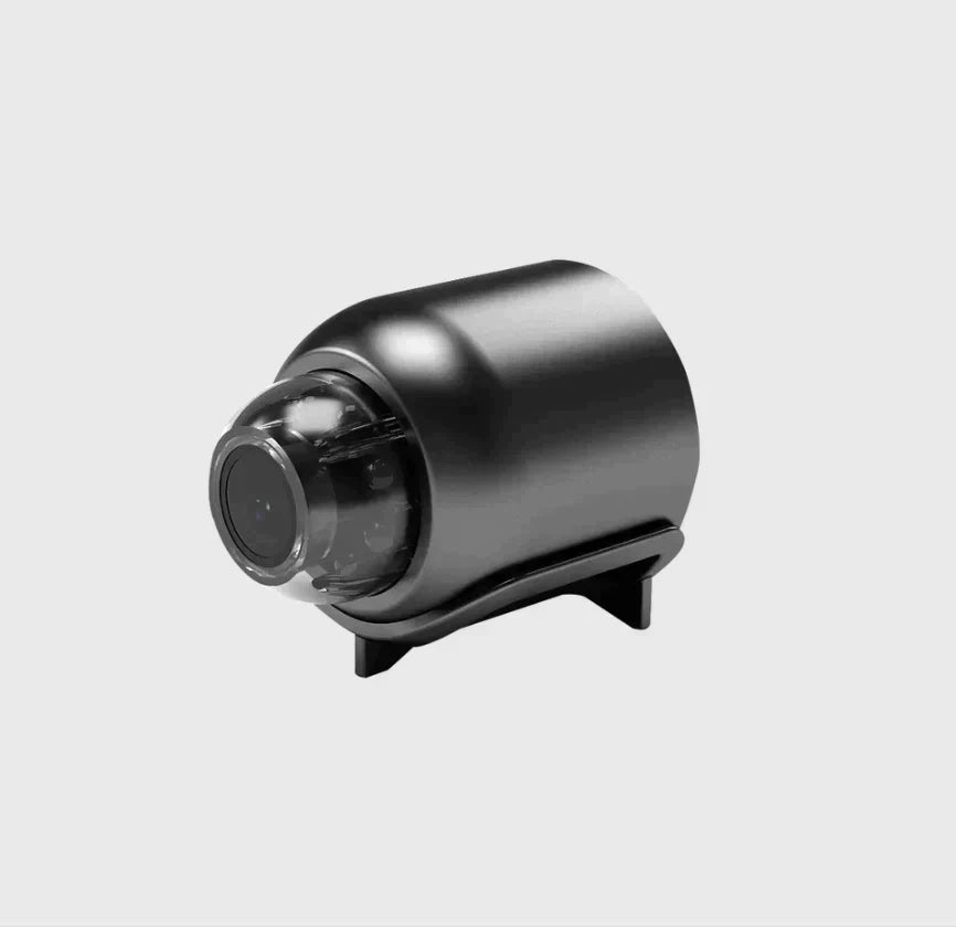 Compacte WiFi Beveiligingscamera – Full HD 1080p met 120° Groothoeklens, Nachtzicht, Bewegingssensor en 2-Weg Audio voor Wereldwijd Toezicht | Sulvida