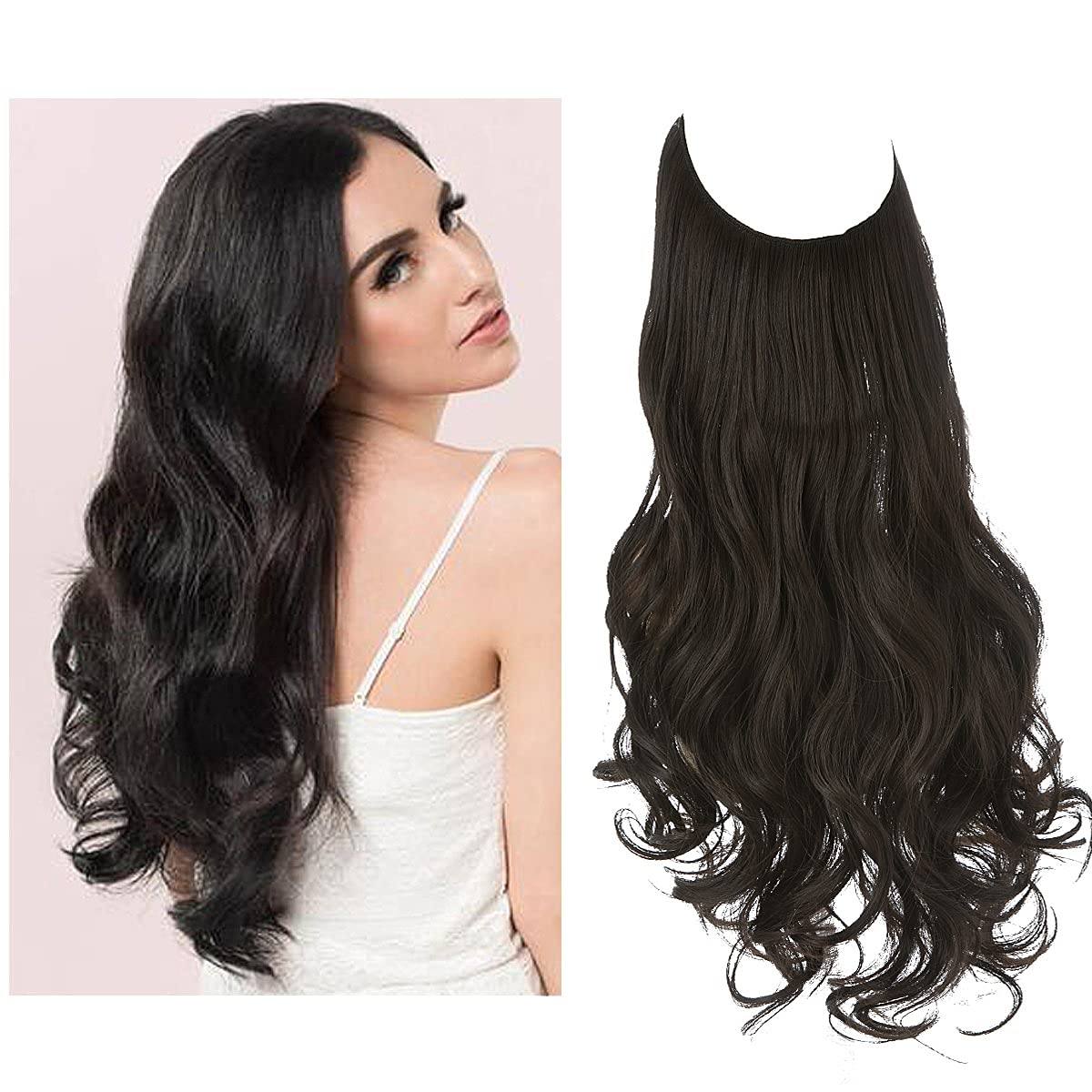 Onzichtbare Hair Extensions Halo Wire 35-45cm Natuurlijk Volume Lang Haar Zonder Clips Invisible Wire | Sulvida
