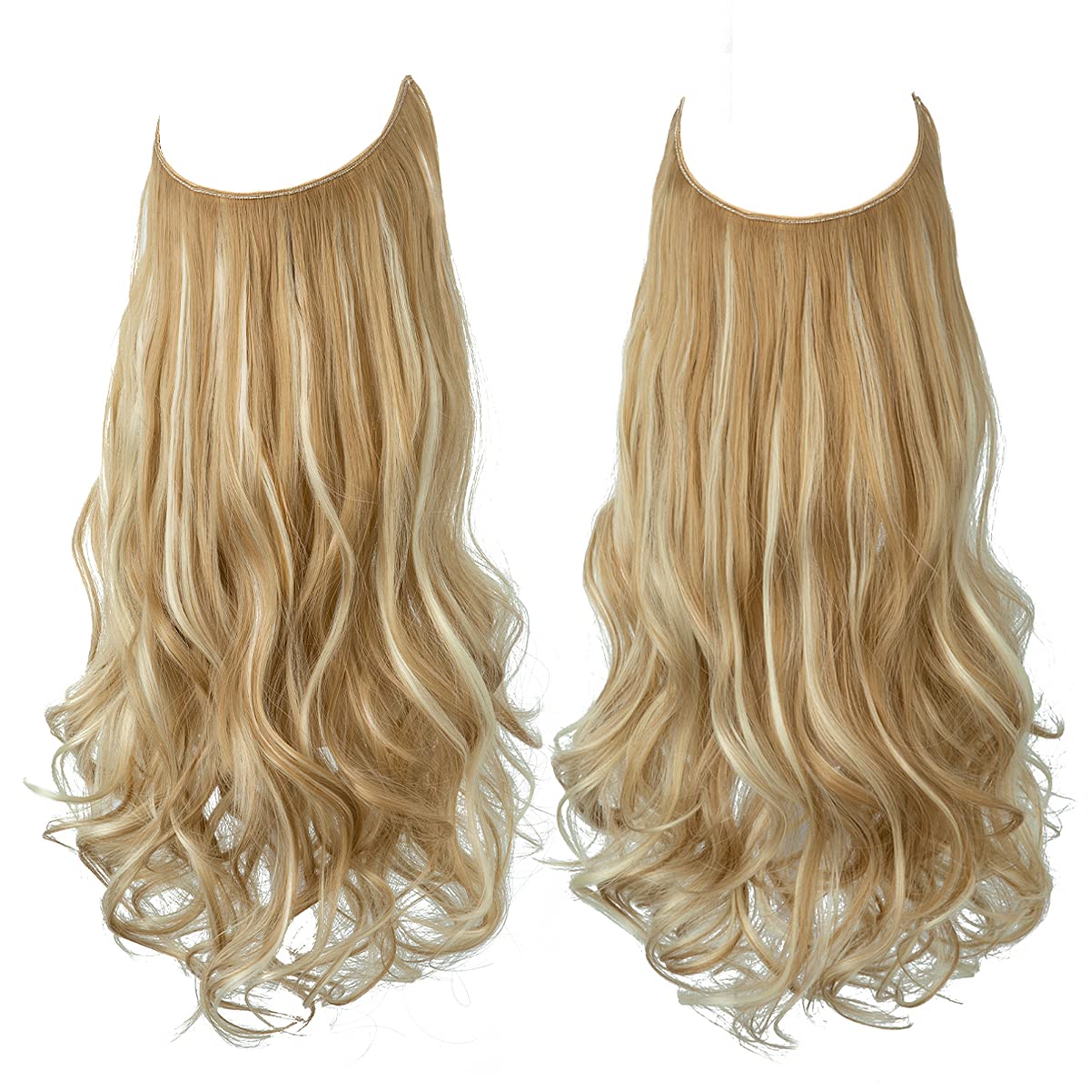 Onzichtbare Hair Extensions Halo Wire 35-45cm Natuurlijk Volume Lang Haar Zonder Clips Invisible Wire | Sulvida