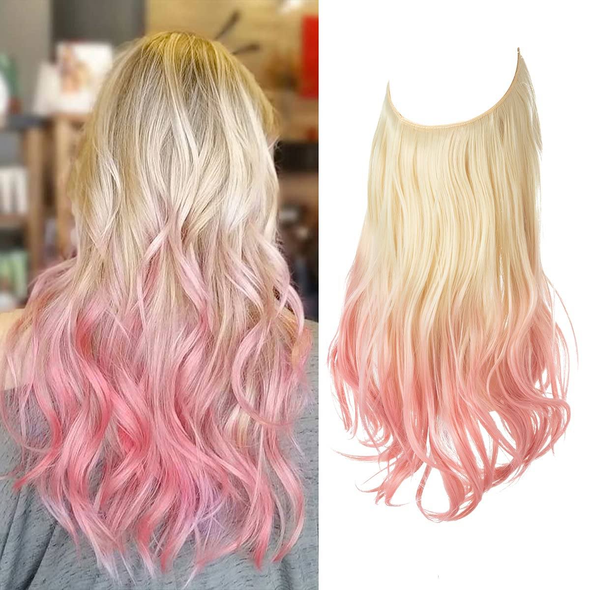 Onzichtbare Hair Extensions Halo Wire 35-45cm Natuurlijk Volume Lang Haar Zonder Clips Invisible Wire | Sulvida