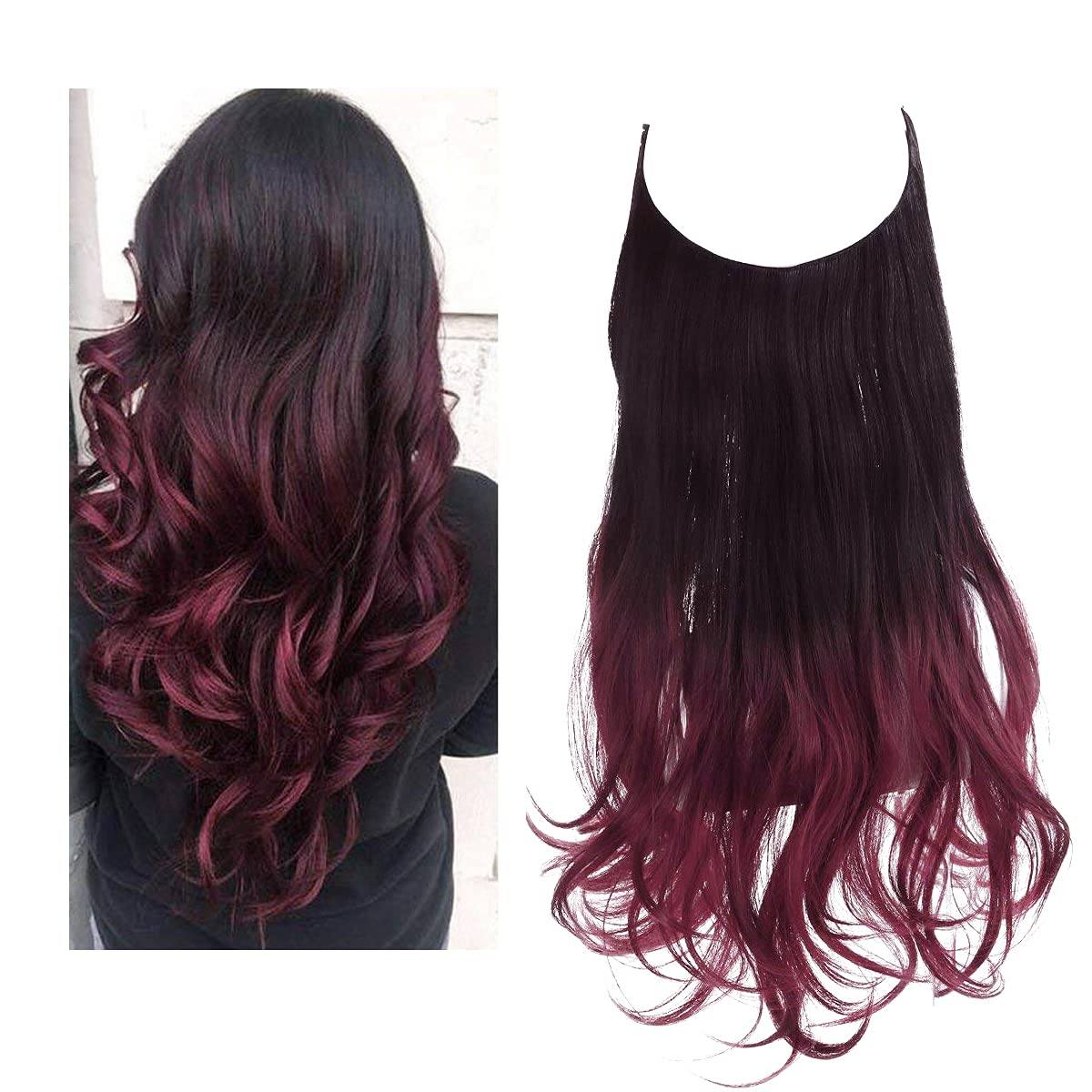 Onzichtbare Hair Extensions Halo Wire 35-45cm Natuurlijk Volume Lang Haar Zonder Clips Invisible Wire | Sulvida