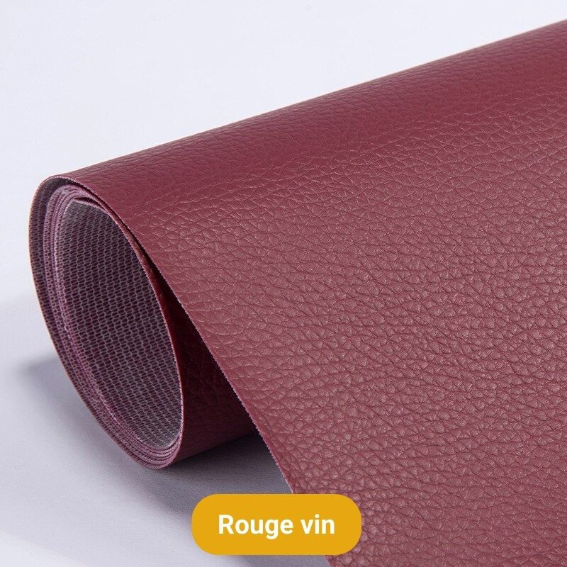 Zelfklevende leren herstelpatch 50x138cm voor meubels kleding tassen autostoelen leer repareren herstellen | Sulvida