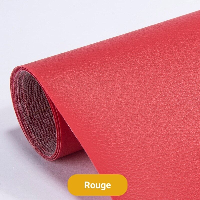 Zelfklevende leren herstelpatch 50x138cm voor meubels kleding tassen autostoelen leer repareren herstellen | Sulvida