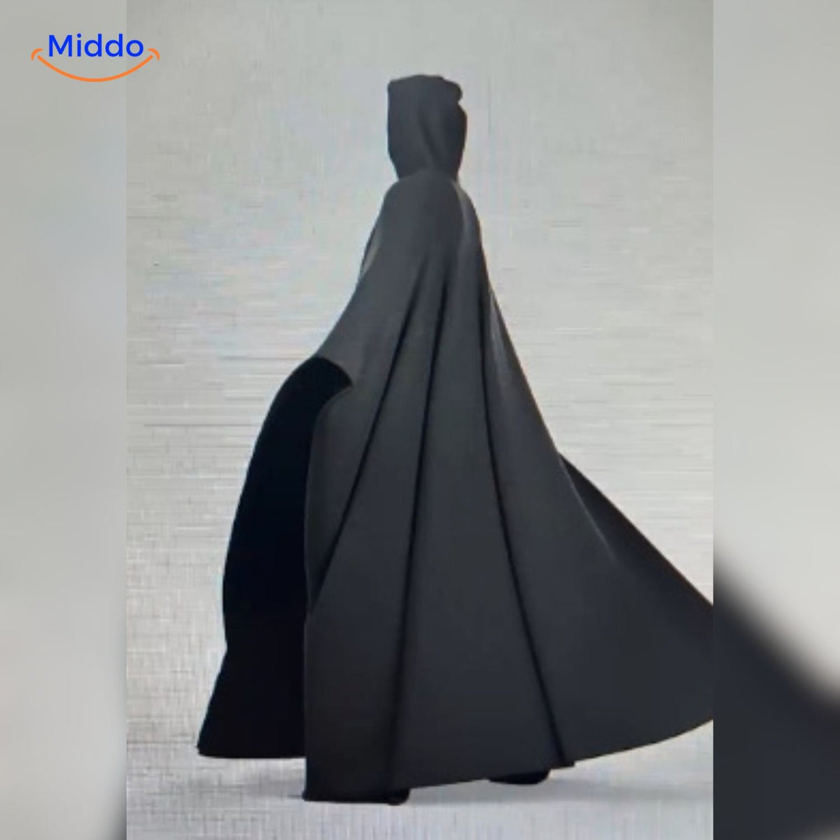 Unisex Cape met Capuchon Wolmix Zwart Groen Rood Paars Herfst Winter Warme Poncho Omslagdoek Oversized | Sulvida