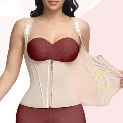 Body Shaper Dames Vormerend Ondergoed Naadloos Ademend Shapewear Top Corrigerend Figuurcorrigerend Comfortabel | Sulvida