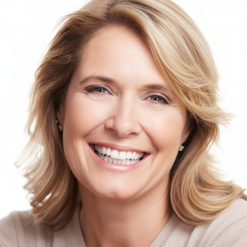 Kunstgebit met Witte Tandschijven voor een Verzorgde Glimlach Tandprothese Cosmetisch Instant Smile Tanden | Sulvida