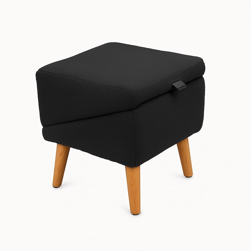 Huisdierentrap met Poeffunctie – Stalen Frame met Zachte Polyester Bekleding voor Hond en Kat Comfort | Sulvida