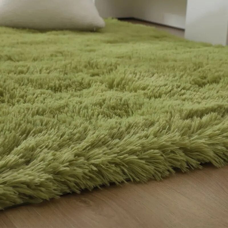 Zachte Effen Vloerkleed Modern Wilton Stijl Woonkamer Slaapkamer Antislip Polyester Tapijt Decoratief | Sulvida