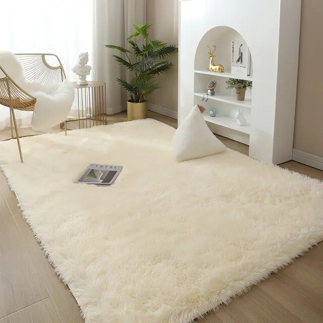 Zachte Effen Vloerkleed Modern Wilton Stijl Woonkamer Slaapkamer Antislip Polyester Tapijt Decoratief | Sulvida