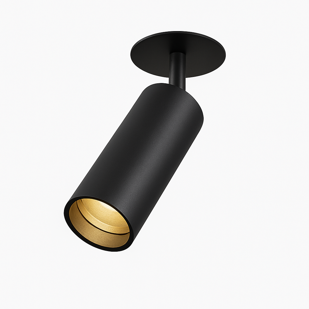 LED Plafondspot Opbouw Kantelbaar Zwart of Wit Tubelamp 7W-30W Keuken Plafondlamp Spots Cilinder Directioneel | Sulvida