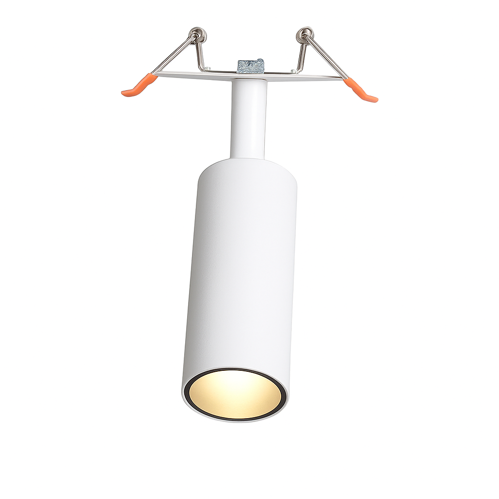 LED Plafondspot Opbouw Kantelbaar Zwart of Wit Tubelamp 7W-30W Keuken Plafondlamp Spots Cilinder Directioneel | Sulvida