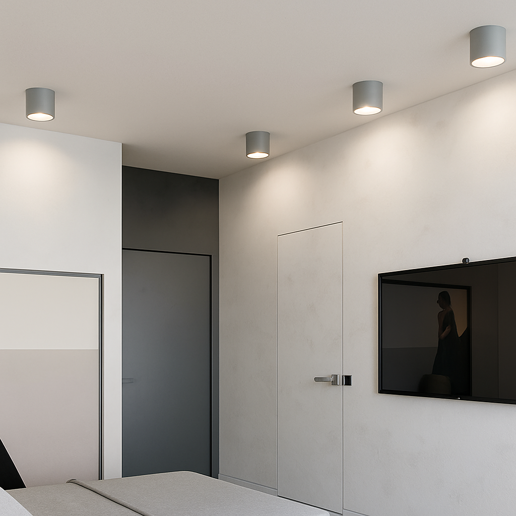 Opbouwspot Rond LED Inbouwspots Nordic Plafondlamp Hal Entree Kleine Downlight Spotverlichting Woonkamer | Sulvida