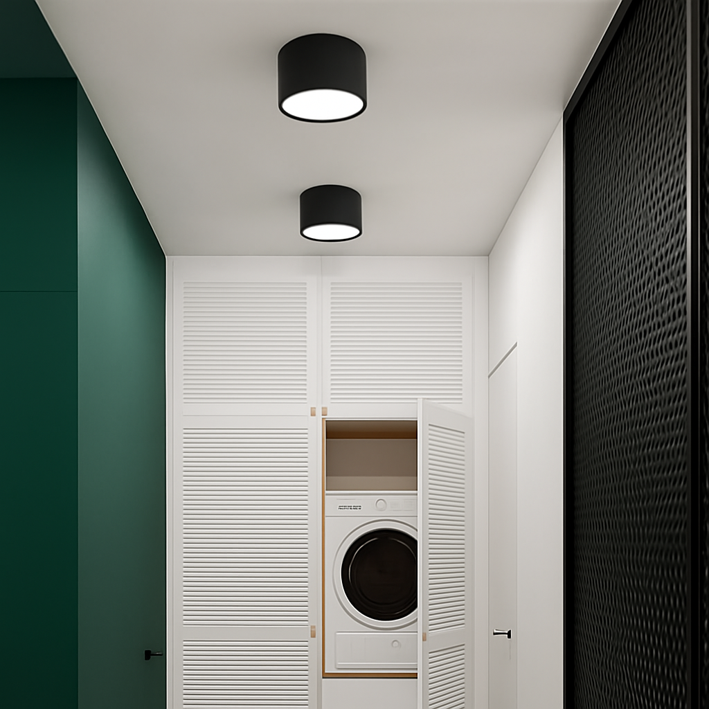 Opbouwspot Rond LED Inbouwspots Nordic Plafondlamp Hal Entree Kleine Downlight Spotverlichting Woonkamer | Sulvida
