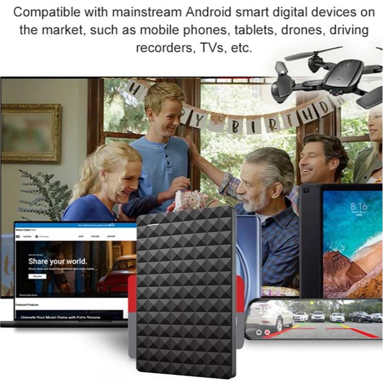 Externe Harde Schijf 10TB USB 3.0 Ultradun Draagbaar voor PC Laptop Gegevensbackup Dataopslag Beveiliging | Sulvida