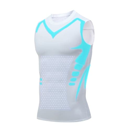 Compressie Vest Mouwloos – Lichaamsvormend Ionic Hemd voor Mannen | Sulvida