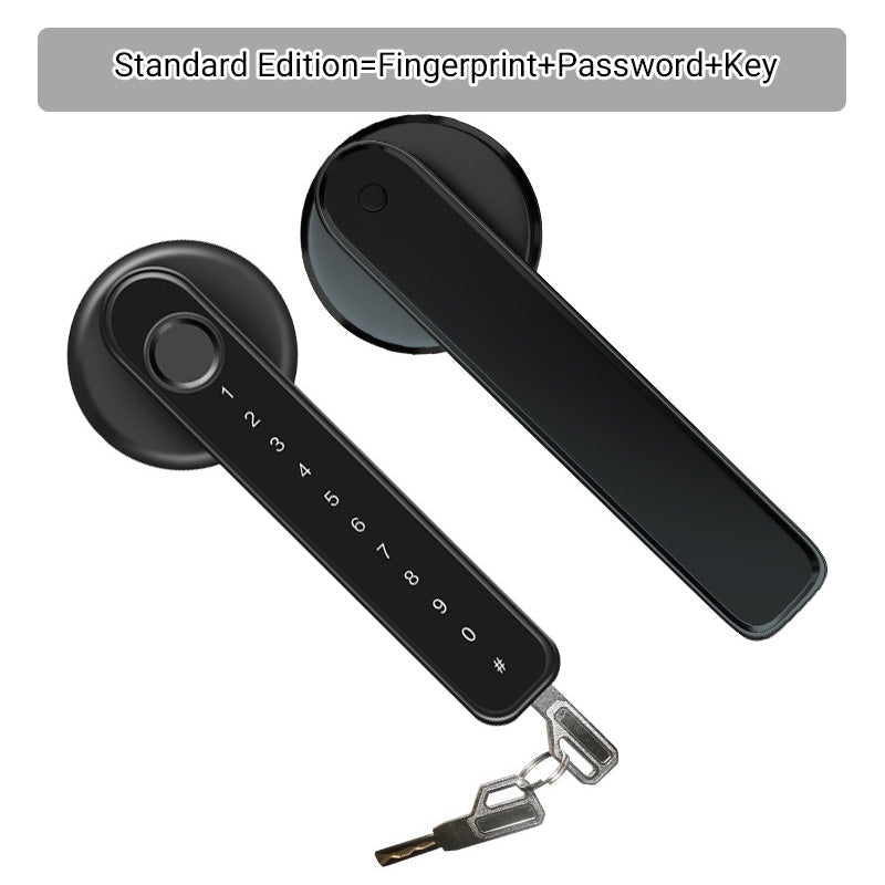 Vingerafdruk Deurgreep Bluetooth Appbediening Slot Zinklegering Smart Home Beveiliging Keyless Entry | Sulvida