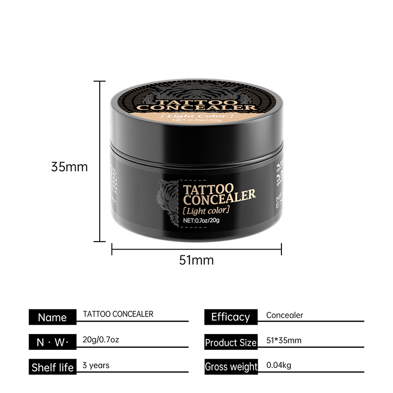 Crème correctrice imperméable pour cicatrices et imperfections cutanées avec système de mélange à deux composants et tenue longue durée | Sulvida