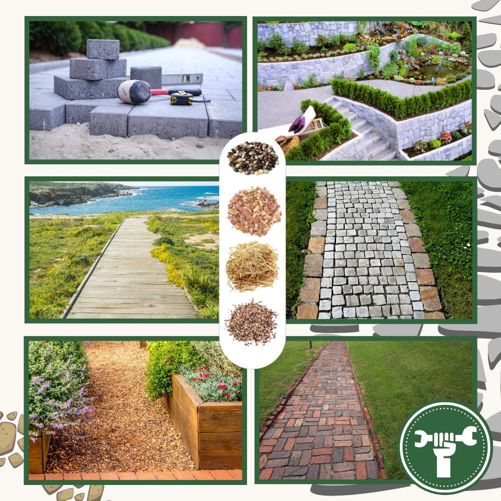 Landschapslijm concentraat 500 g voor mulch kiezel en zand weersbestendig dekt 8-12 m² tuin decoratie | Sulvida