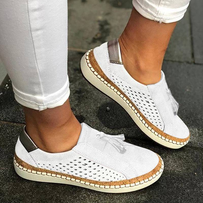 Orthopedische Dames Sneakers Comfort Breed Met Teenbescherming Loopschoenen Zwart Wit Groen Blauw Rood US 6-9.5 | Sulvida