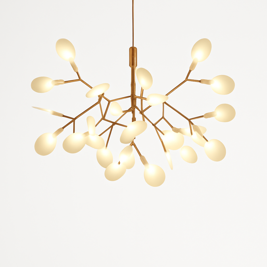 LED Hanglamp Tak Koper Zwart Meerlichts Modern Design Eetkamer Plafondlamp Dimbaar Woonkamer Verlichting | Sulvida
