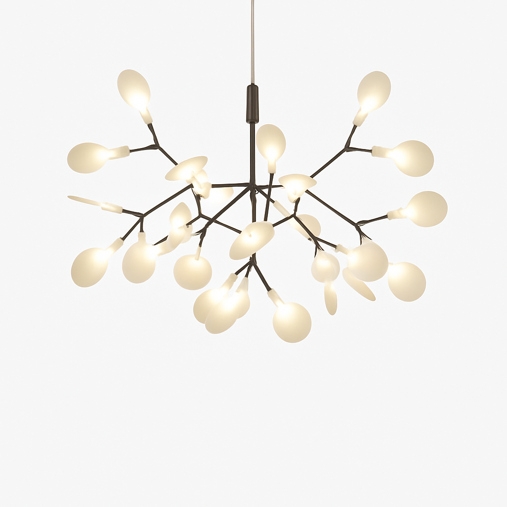 LED Hanglamp Tak Koper Zwart Meerlichts Modern Design Eetkamer Plafondlamp Dimbaar Woonkamer Verlichting | Sulvida