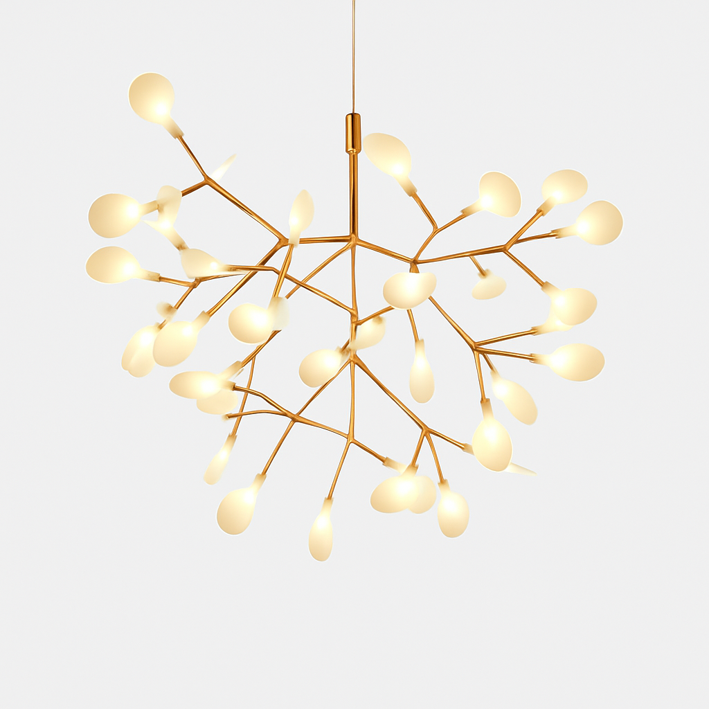 LED Hanglamp Tak Koper Zwart Meerlichts Modern Design Eetkamer Plafondlamp Dimbaar Woonkamer Verlichting | Sulvida