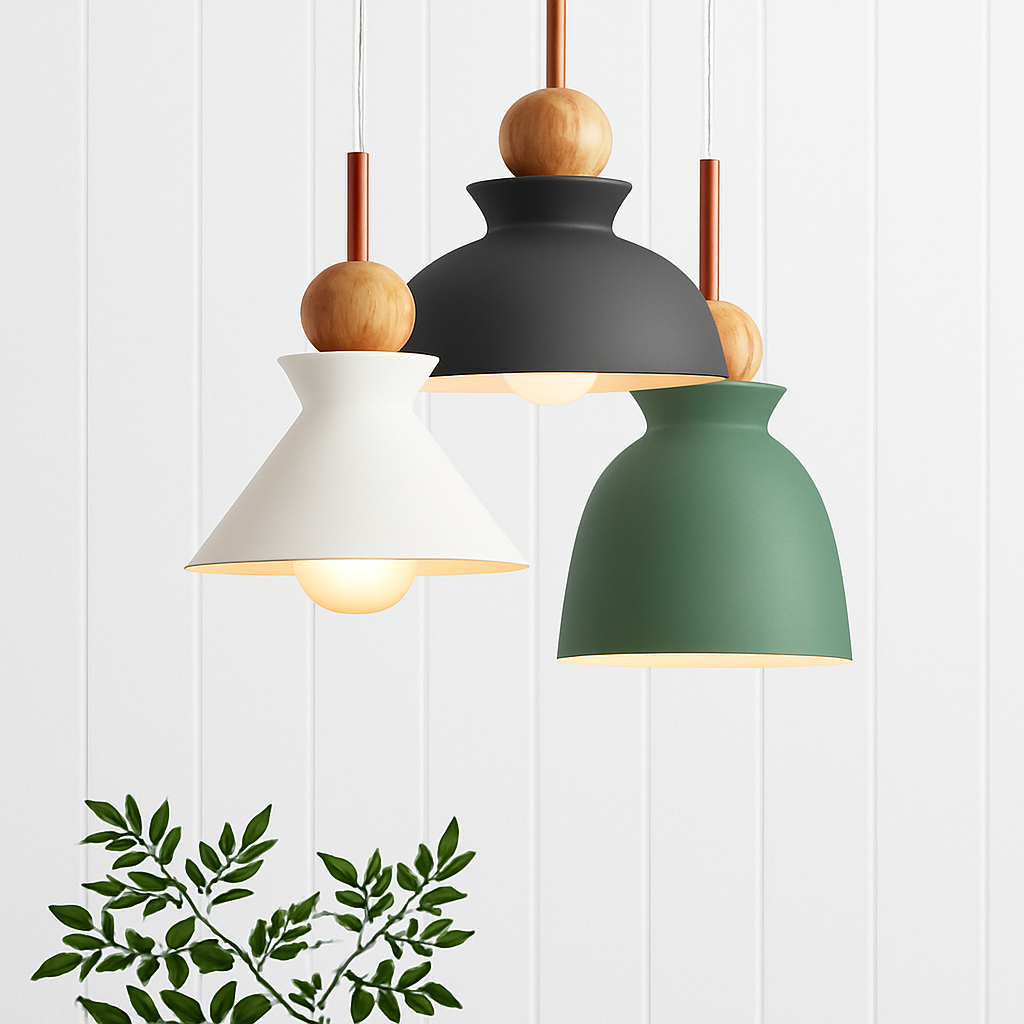 Metalen Hanglamp Industriële Stijl Verstelbare Kabel Meerdere Vormen Kleuren Eetkamer Keuken Woonkamer | Sulvida
