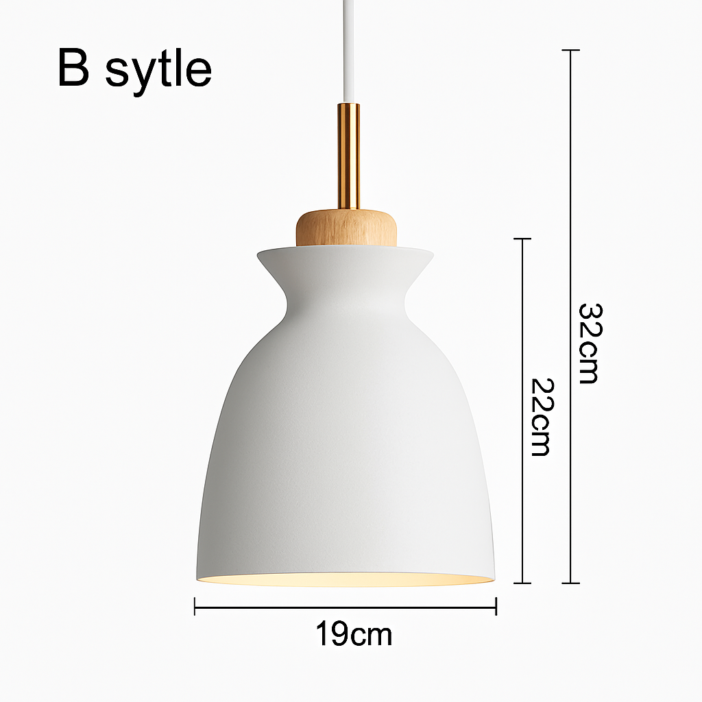 Metalen Hanglamp Industriële Stijl Verstelbare Kabel Meerdere Vormen Kleuren Eetkamer Keuken Woonkamer | Sulvida
