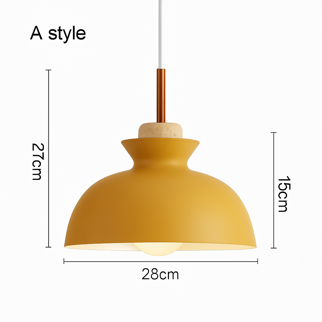 Metalen Hanglamp Industriële Stijl Verstelbare Kabel Meerdere Vormen Kleuren Eetkamer Keuken Woonkamer | Sulvida