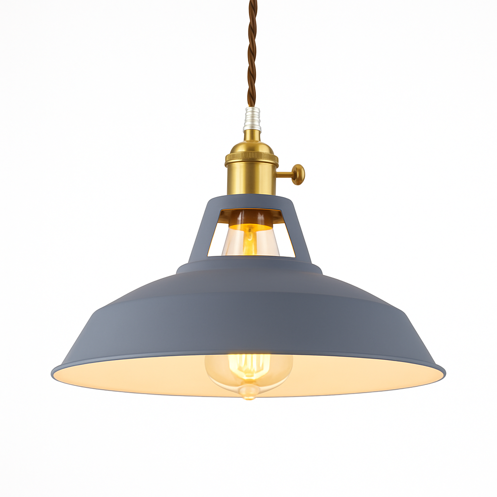 Industriële Hanglamp Metaal Loft Gekleurd E27 Plafondlamp Woonkamer Eetkamer Slaapkamer Moderne Verlichting | Sulvida