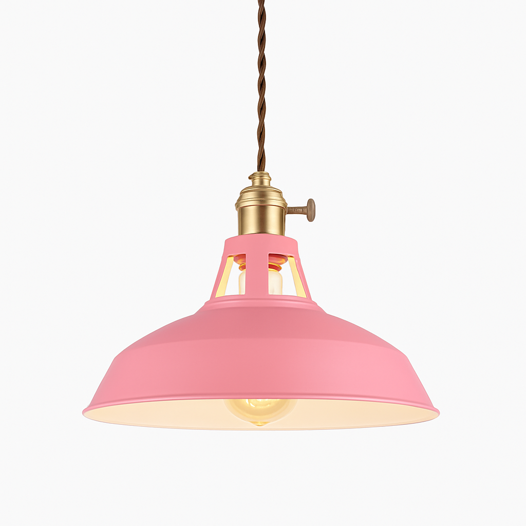 Industriële Hanglamp Metaal Loft Gekleurd E27 Plafondlamp Woonkamer Eetkamer Slaapkamer Moderne Verlichting | Sulvida