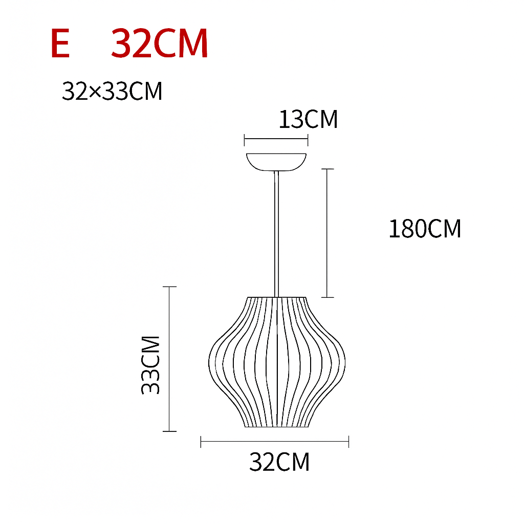 Japanse Hanglamp Papier Zijde Rijstpapier Moderne Verlichting Plafondlamp Woonkamer Slaapkamer Decoratie | Sulvida