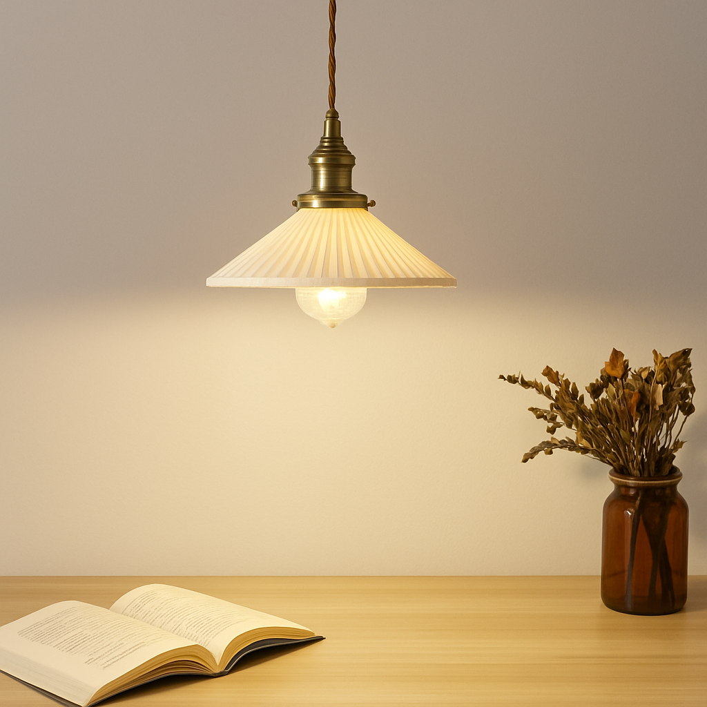 Retro Hanglamp Keramiek Wit E27 Fitting 90-260V Woonkamer Slaapkamer Eetkamer Studeerkamer Hotelkamer | Sulvida