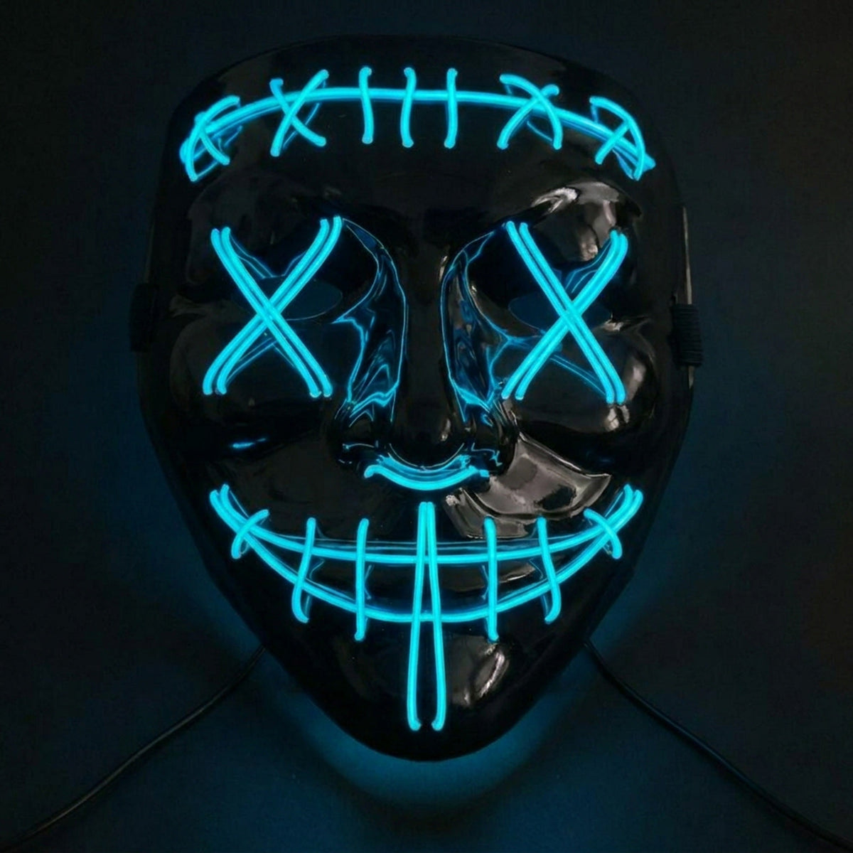 Oplichtend Masker voor Feest Halloween Cosplay Festival Volwassenen met LED Verlichting en Kleureffect | Sulvida