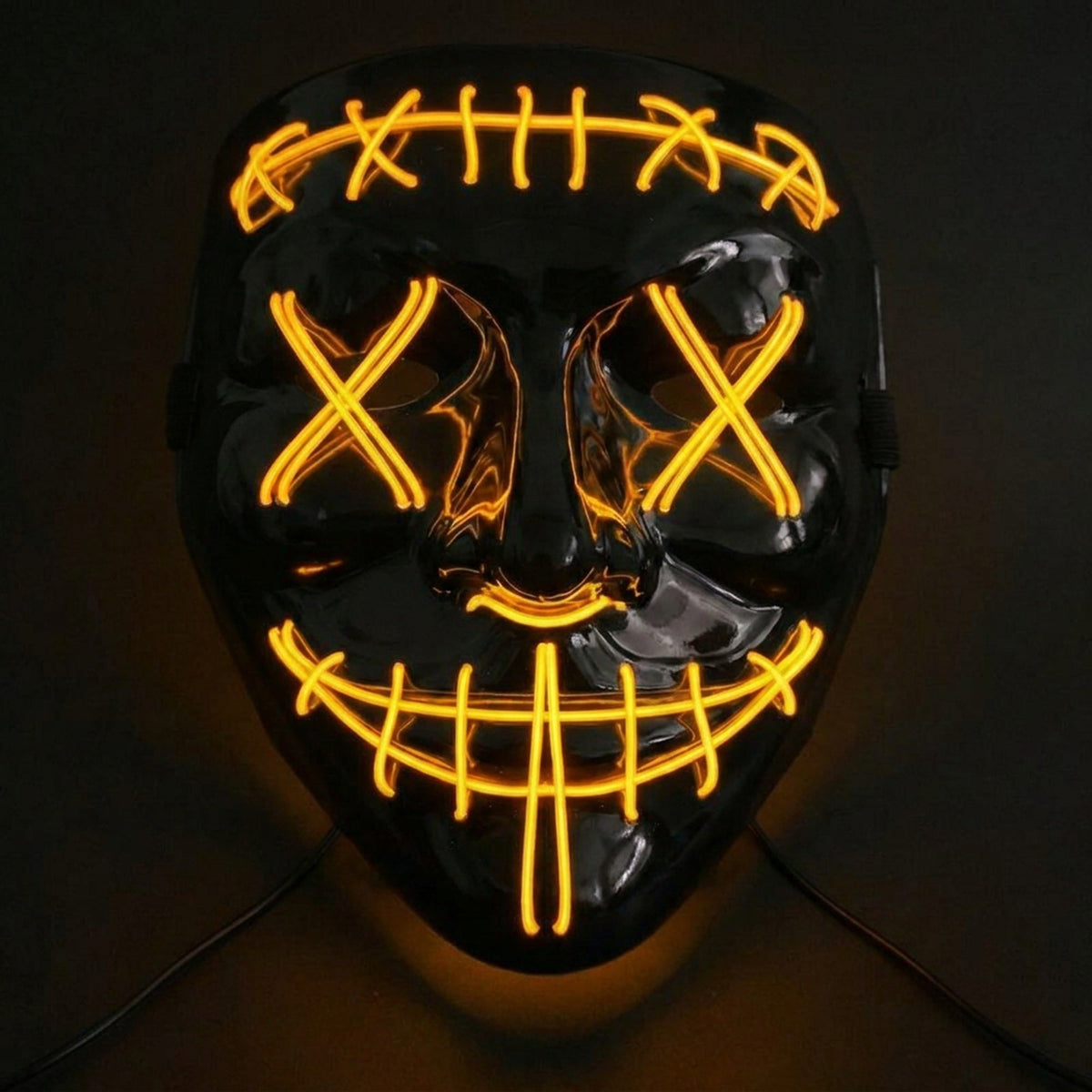 Oplichtend Masker voor Feest Halloween Cosplay Festival Volwassenen met LED Verlichting en Kleureffect | Sulvida