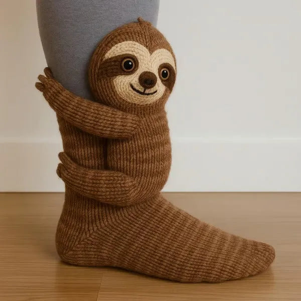 Knuffel Sokken 3D Dieren Pluche Warm Huissokken Herfst Winter Unisex Grappig Cadeau One Size 35-45 Antislip | Sulvida