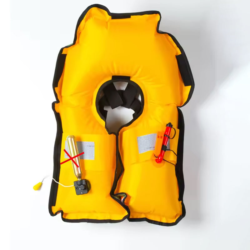 Gilet de sauvetage gonflable à déclenchement automatique et manuel, pour profiter de l’eau et pratiquer des sports nautiques en toute sécurité | Sulvida