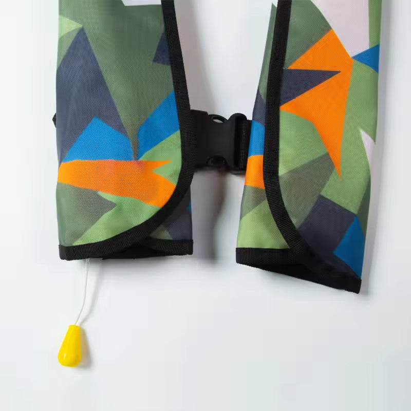 Gilet de sauvetage gonflable à déclenchement automatique et manuel, pour profiter de l’eau et pratiquer des sports nautiques en toute sécurité | Sulvida