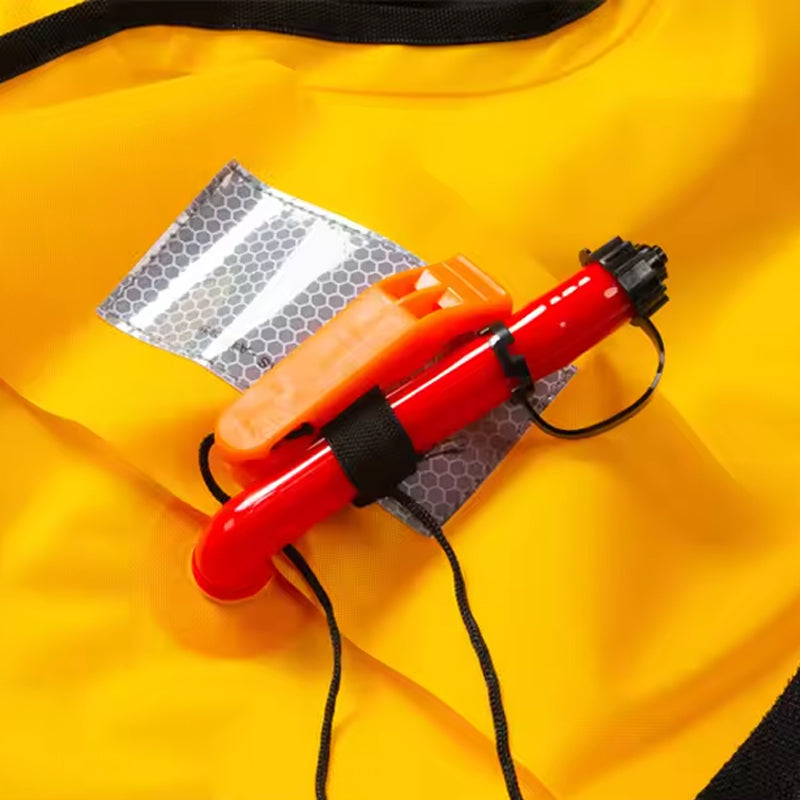 Gilet de sauvetage gonflable à déclenchement automatique et manuel, pour profiter de l’eau et pratiquer des sports nautiques en toute sécurité | Sulvida