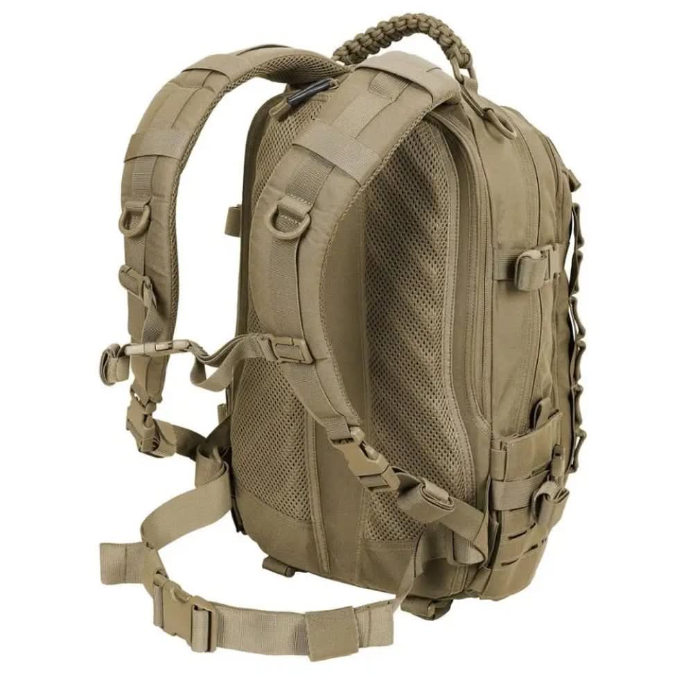 Sac à dos tactique 30 L avec système MOLLE modulaire, déperlant et ventilé, pour la randonnée et le camping en plein air | Sulvida