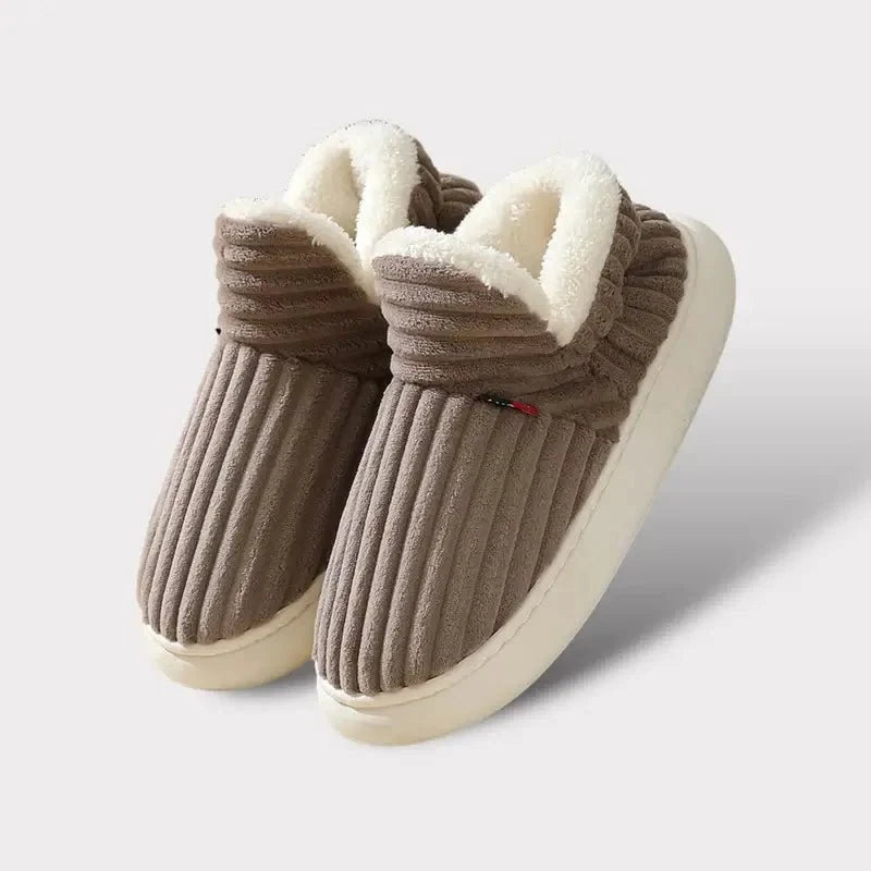 Warme Pantoffels voor Binnen en Buiten Comfortabel Zacht Antislip Sloffen Dames Heren Winterschoenen | Sulvida