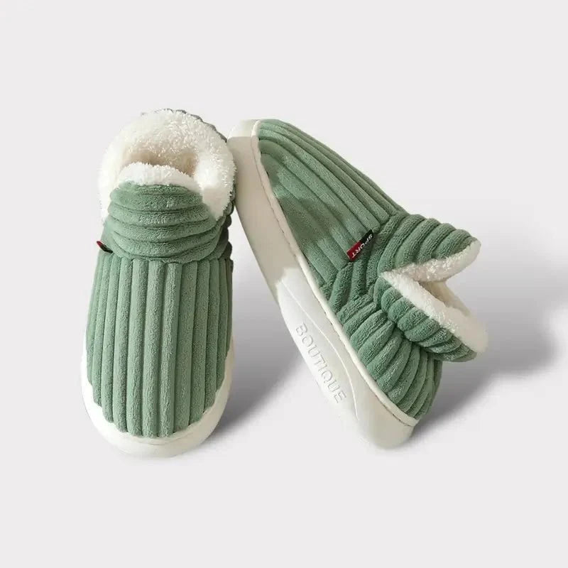 Warme Pantoffels voor Binnen en Buiten Comfortabel Zacht Antislip Sloffen Dames Heren Winterschoenen | Sulvida