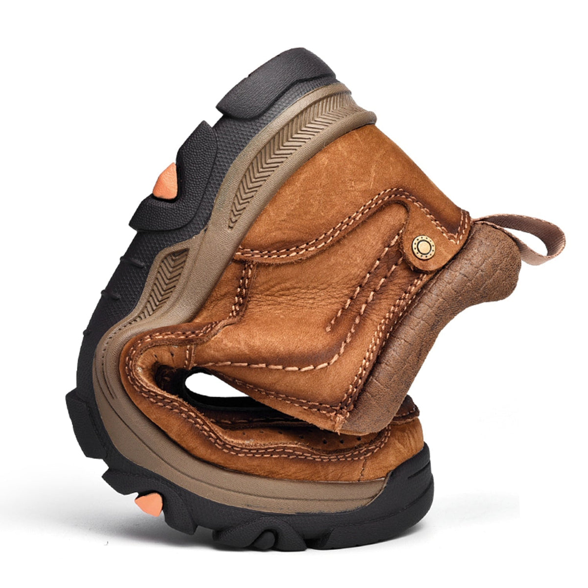 Orthopedische Hoge Schoenen Unisex Comfort Leer Ergonomisch Steunzool Dagelijks Wandelen Casual Stijl | Sulvida