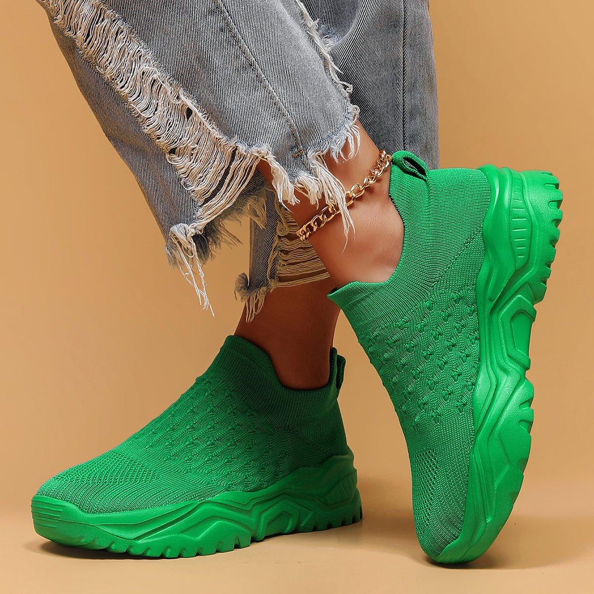 Orthopedische instapschoenen voor dames ademend flexibel comfortabel wandelen dagelijks gebruik loopschoenen | Sulvida