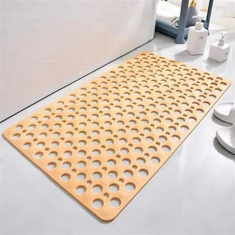 Antislip Douchematje met Zuignappen Badkamer Badmat Drainage Gaatjes Veiligheid Hygiëne Comfort Bad Douche | Sulvida