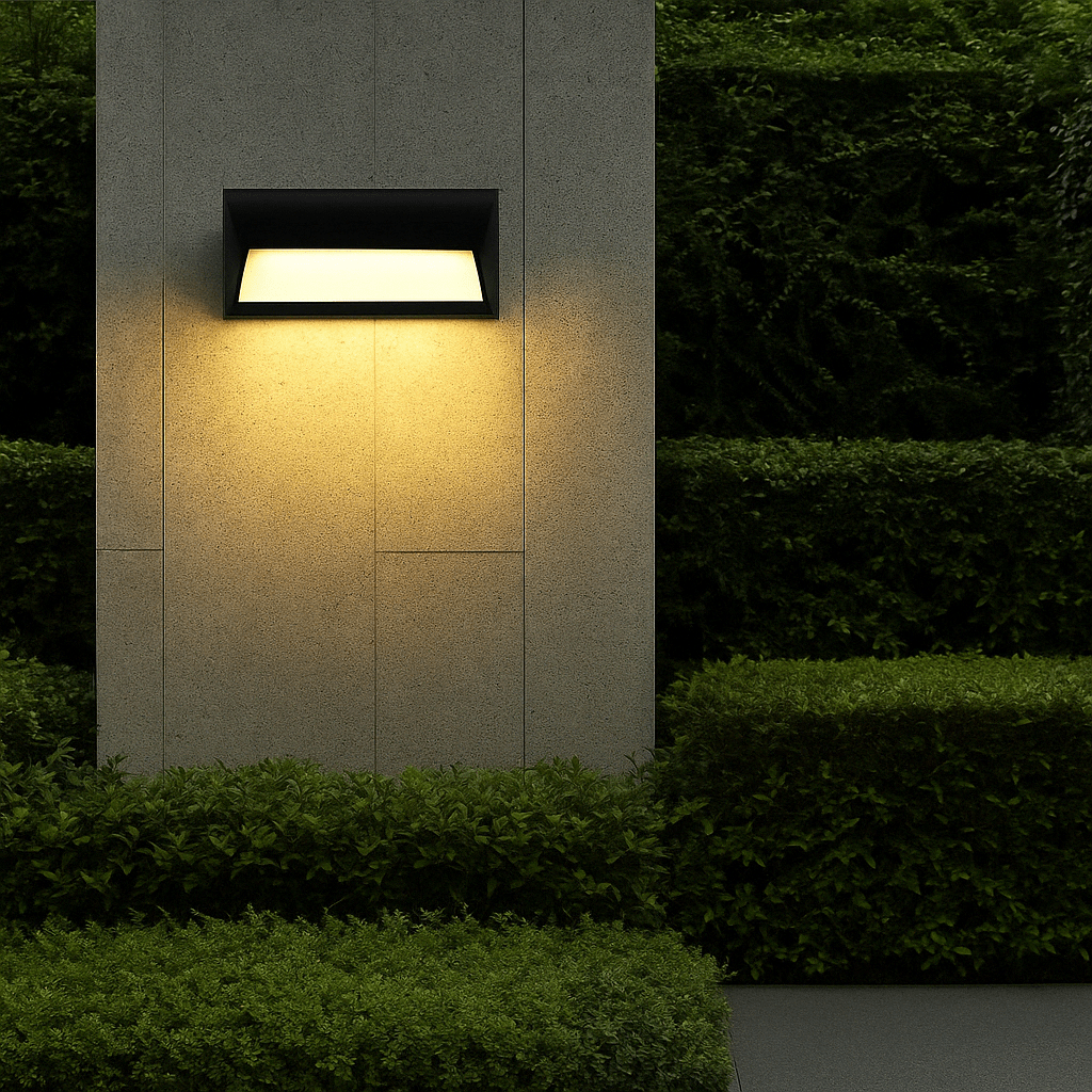 Buitenwandlamp LED met Bewegingssensor Zwart Waterdicht Tuinverlichting Buiten Modern Gevelverlichting | Sulvida